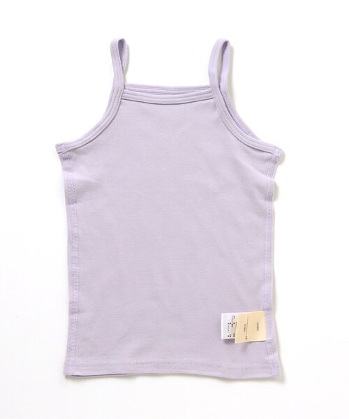 BREEZE（ブリーズ）の「フライスキャミソール（インナーウェア/肌着・キッズ・ラベンダー/ミント/サーモンピンク/オレンジ・120/100/140）」の14枚目の写真