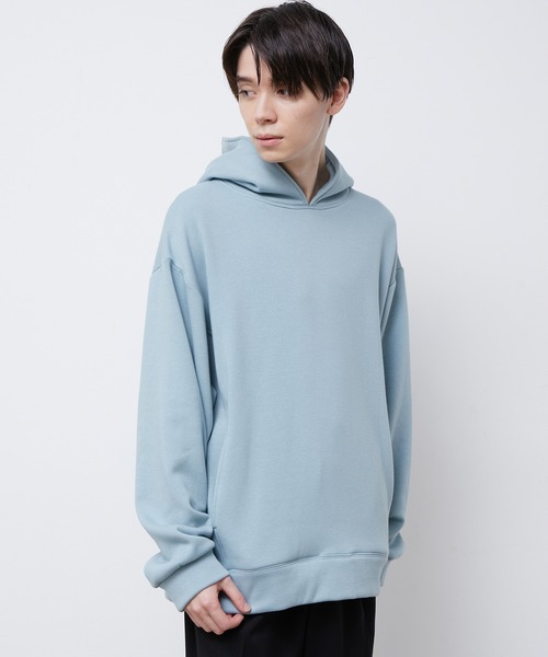 JUNRED（ジュンレッド）の「スムースウォームプルパーカー（パーカー・メンズ・ミント/キナリ/ラベンダー・M/L/LL）」の8枚目の写真