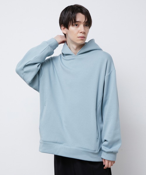 JUNRED（ジュンレッド）の「スムースウォームプルパーカー（パーカー・メンズ・ミント/キナリ/ラベンダー・M/L/LL）」の9枚目の写真