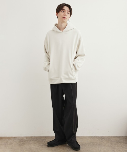 JUNRED（ジュンレッド）の「スムースウォームプルパーカー（パーカー・メンズ・ミント/キナリ/ラベンダー・M/L/LL）」の10枚目の写真