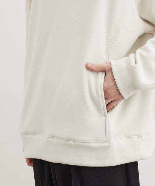 JUNRED（ジュンレッド）の「スムースウォームプルパーカー（パーカー・メンズ・ミント/キナリ/ラベンダー・M/L/LL）」の18枚目の写真