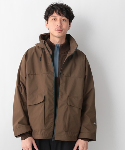 GLOBAL WORK（グローバルワーク）の「LOGOS＊GW　マンパ/236232（マウンテンパーカー・メンズ・ネイビー/ダークブラウン・MEDIUM/LARGE）」の12枚目の写真