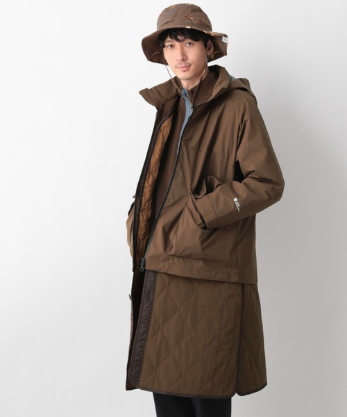 GLOBAL WORK（グローバルワーク）の「LOGOS＊GW　マンパ/236232（マウンテンパーカー・メンズ・ネイビー/ダークブラウン・MEDIUM/LARGE）」の18枚目の写真