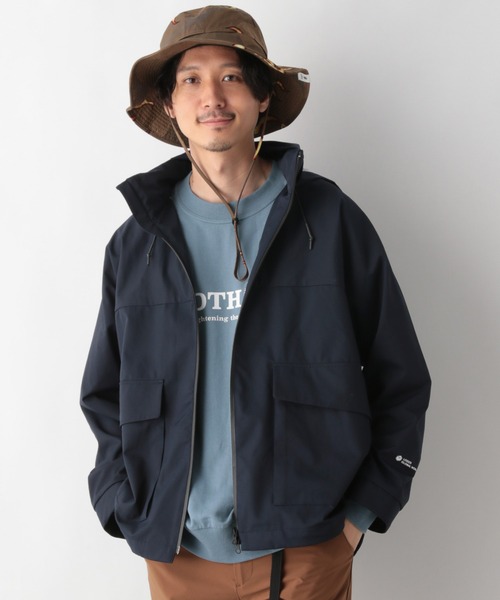 GLOBAL WORK（グローバルワーク）の「LOGOS＊GW　マンパ/236232（マウンテンパーカー・メンズ・ネイビー/ダークブラウン・MEDIUM/LARGE）」の19枚目の写真