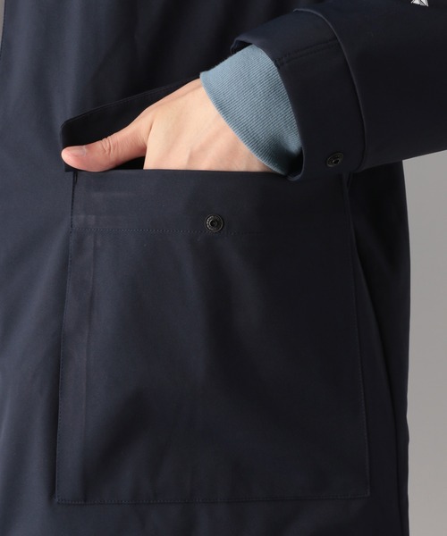 GLOBAL WORK（グローバルワーク）の「LOGOS＊GW　マンパ/236232（マウンテンパーカー・メンズ・ネイビー/ダークブラウン・MEDIUM/LARGE）」の16枚目の写真