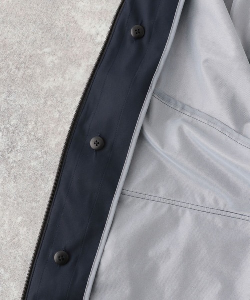 GLOBAL WORK（グローバルワーク）の「LOGOS＊GW　マンパ/236232（マウンテンパーカー・メンズ・ネイビー/ダークブラウン・MEDIUM/LARGE）」の7枚目の写真