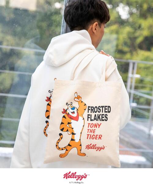 coen(コーエン)の「Kelloggs(ケロッグ)別注トートバッグ(トートバッグ・メンズ・その他/オフホワイト・FREE)」の12枚目の写真