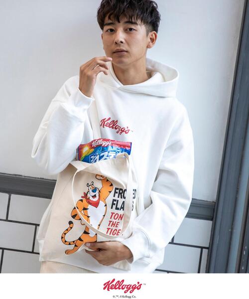 coen(コーエン)の「Kelloggs(ケロッグ)別注トートバッグ(トートバッグ・メンズ・その他/オフホワイト・FREE)」の5枚目の写真