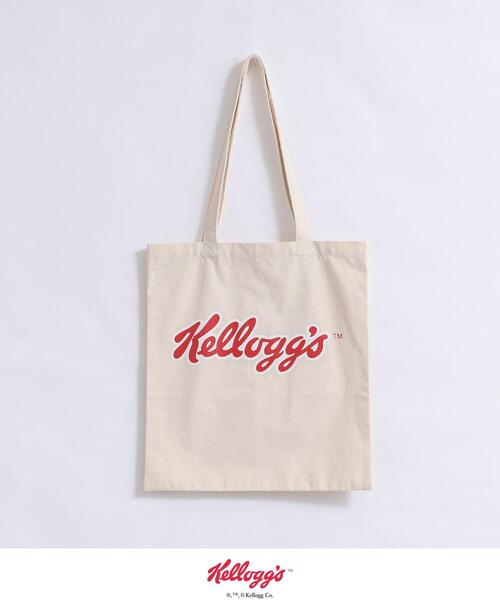 coen(コーエン)の「Kelloggs(ケロッグ)別注トートバッグ(トートバッグ・メンズ・その他/オフホワイト・FREE)」の3枚目の写真