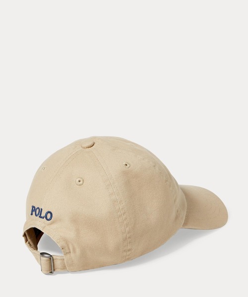 POLO RALPH LAUREN CHILDRENSWEAR(ポロ ラルフ ローレン チルドレンズウェア)の「コットン チノ ベースボール キャップ(キャップ・キッズ・ブラウン系3・ONE)」の4枚目の写真
