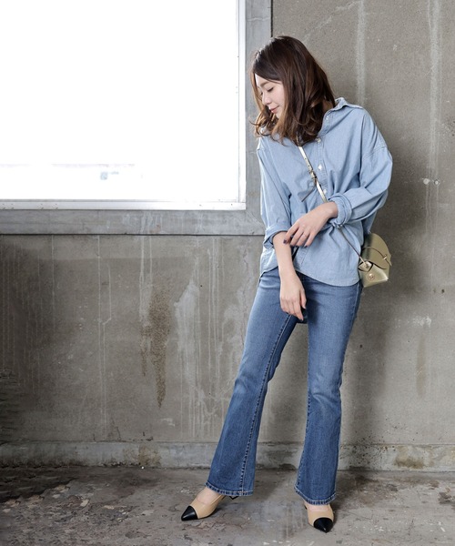 SESTO（セスト）の「バイカラーバックストラップローヒールパンプス（パンプス・レディース・ブラック/ベージュ・22.5cm/23.5cm/24.5cm/23.0cm/24.0cm/25.0cm）」の19枚目の写真