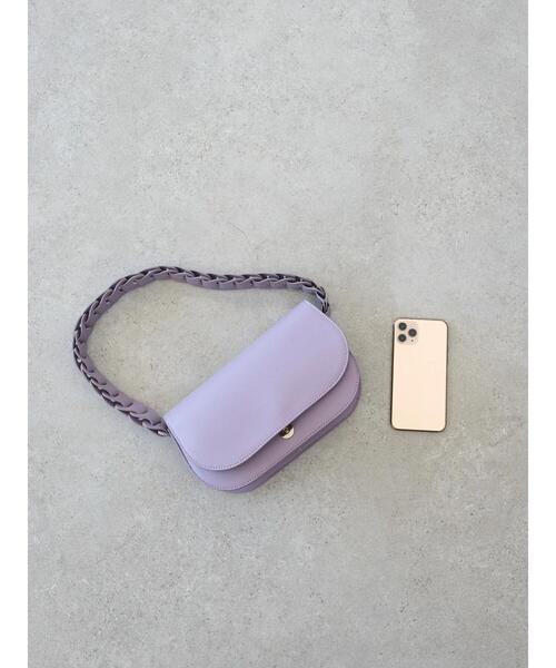 AMERICAN HOLIC(アメリカンホリック)の「編み込みワンハンドルショルダーバッグ(ハンドバッグ・レディース・ブラック/パープル/グリーン・FREE)」の21枚目の写真