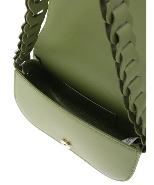 AMERICAN HOLIC(アメリカンホリック)の「編み込みワンハンドルショルダーバッグ(ハンドバッグ・レディース・ブラック/パープル/グリーン・FREE)」の13枚目の写真