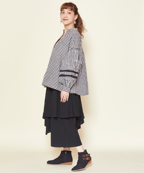 チャイハネ(チャイハネ)の「【チャイハネ】パミナス変形ワイドパンツ(その他パンツ・レディース・ブラック/ブラウン/ブルー/グリーン/ベージュ/パープル・FREE)」の9枚目の写真