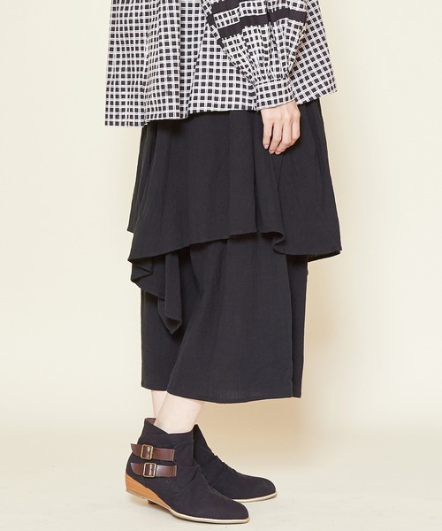 チャイハネ(チャイハネ)の「【チャイハネ】パミナス変形ワイドパンツ(その他パンツ・レディース・ブラック/ブラウン/ブルー/グリーン/ベージュ/パープル・FREE)」の13枚目の写真