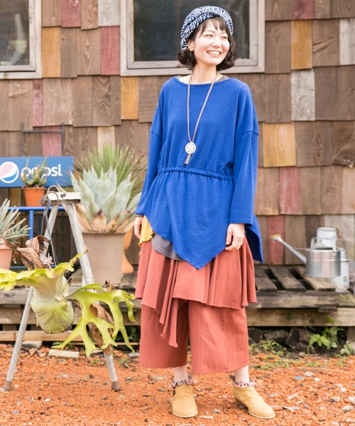 チャイハネ(チャイハネ)の「【チャイハネ】パミナス変形ワイドパンツ(その他パンツ・レディース・ブラック/ブラウン/ブルー/グリーン/ベージュ/パープル・FREE)」の17枚目の写真