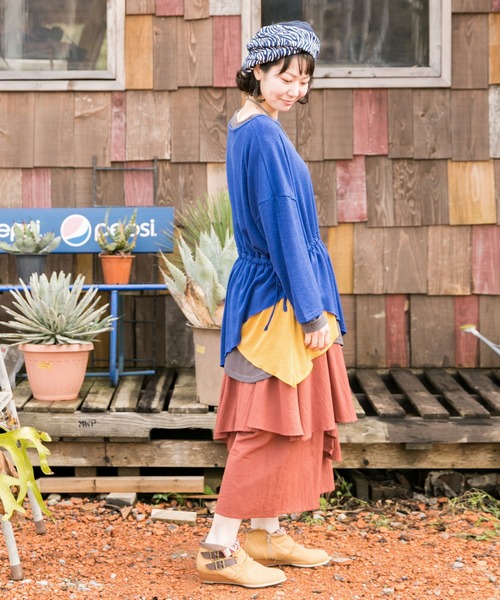 チャイハネ(チャイハネ)の「【チャイハネ】パミナス変形ワイドパンツ(その他パンツ・レディース・ブラック/ブラウン/ブルー/グリーン/ベージュ/パープル・FREE)」の18枚目の写真