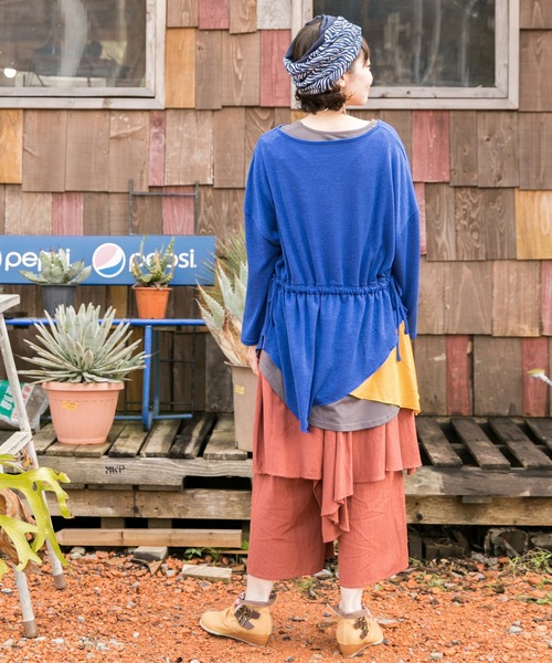 チャイハネ(チャイハネ)の「【チャイハネ】パミナス変形ワイドパンツ(その他パンツ・レディース・ブラック/ブラウン/ブルー/グリーン/ベージュ/パープル・FREE)」の19枚目の写真