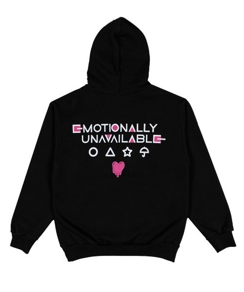 イカゲーム × エモーショナリーアンアヴェイラブル キャンディーパーカー L.H.P（エルエイチピー）の「SquidGame×EmotionallyUnavailable/イカ