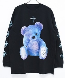 『TRAVAS TOKYO/トラバス トーキョー』Furry bear L/S Tee/くまプリント長袖Tシャツ
