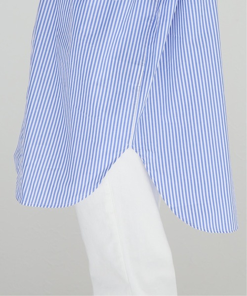 FRAMeWORK(フレームワーク)の「カラーストライプシャツ(シャツ/ブラウス・レディース・ブラック/グリーン/ブルー系その他・FREE)」の19枚目の写真