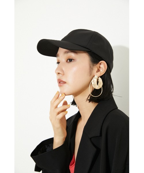 rienda(リエンダ)の「カジュアルレディーキャップ(キャップ・レディース・ブラック/ライトブラウン/ライトベージュ/ライトグリーン/ライトピンク・FREE)」の12枚目の写真