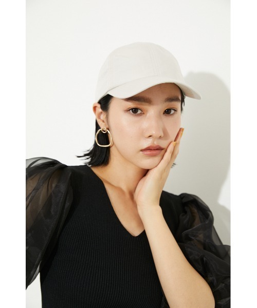 rienda(リエンダ)の「カジュアルレディーキャップ(キャップ・レディース・ブラック/ライトブラウン/ライトベージュ/ライトグリーン/ライトピンク・FREE)」の19枚目の写真