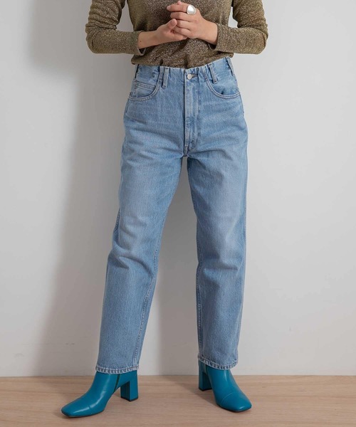 WESTOVERALLS（ウエストオーバーオールズ）の「WESTOVERALLS　801S DENIM（デニムパンツ・レディース・ライトブルー・28）」の11枚目の写真