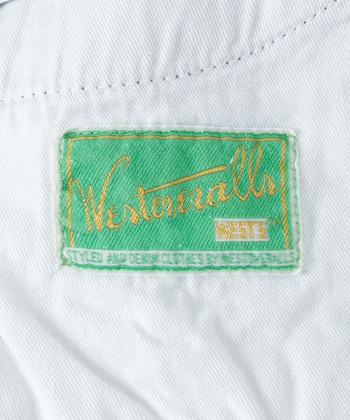 WESTOVERALLS（ウエストオーバーオールズ）の「WESTOVERALLS　801S DENIM（デニムパンツ・レディース・ライトブルー・28）」の12枚目の写真