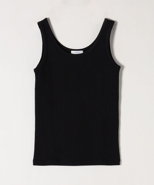 SHIPS any（シップス エニィ）の「SHIPS any:〈ウォッシャブル〉テレコ タンク トップ2（タンクトップ・レディース・ホワイト/ブラック/カーキ/オレンジ/その他・ONE SIZE）」の12枚目の写真