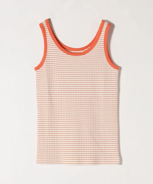 SHIPS any（シップス エニィ）の「SHIPS any:〈ウォッシャブル〉テレコ タンク トップ2（タンクトップ・レディース・ホワイト/ブラック/カーキ/オレンジ/その他・ONE SIZE）」の14枚目の写真