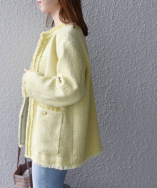 SHIPS any（シップス エニィ）の「SHIPS any:〈手洗い可能〉ノーカラー