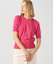 TOMORROWLAND  | プレーンリネン クルーネックプルオーバー(ニット/セーター)