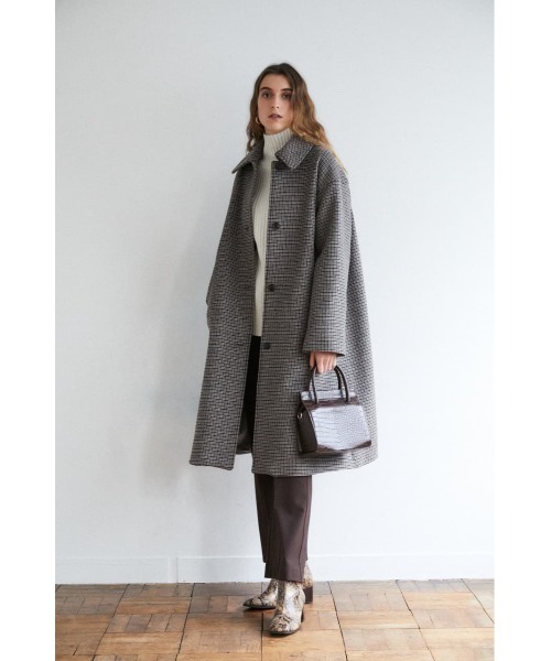 期間限定配送料無料 moussy BACK LINEコート A TUCK ロングコート