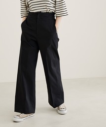 SALON adam et rope' | 【毎年好評！22SS新作】【洗える】コットンライクスタイルアップパンツ(その他パンツ)