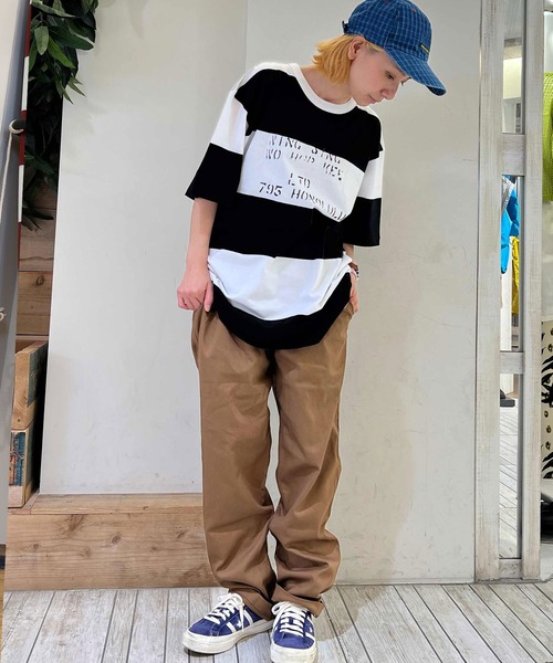 GREEN BOWL(グリーンボウル)の「【日本製】グリーンボウル【GREEN BOWL】Easy Pants(チノパンツ・メンズ・ベージュ/カーキ/ネイビー/ライトブラウン・L/M)」の22枚目の写真