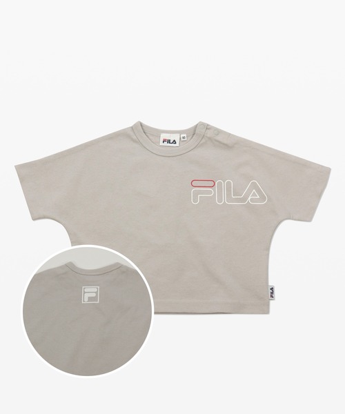FILA（フィラ）の「FILA / フィラ ロゴ半袖Tシャツ（Tシャツ/カットソー・キッズ・G/O/F/C/I/K/J/B/D/L/A/P/N/H/M/E・120cm/130cm/110cm/80ｃｍ/100cm/90cm）」の8枚目の写真