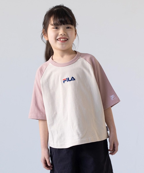 FILA（フィラ）の「FILA / フィラ ロゴ半袖Tシャツ（Tシャツ/カットソー・キッズ・G/O/F/C/I/K/J/B/D/L/A/P/N/H/M/E・120cm/130cm/110cm/80ｃｍ/100cm/90cm）」の15枚目の写真