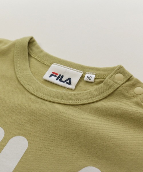 FILA（フィラ）の「FILA / フィラ ロゴ半袖Tシャツ（Tシャツ/カットソー・キッズ・G/O/F/C/I/K/J/B/D/L/A/P/N/H/M/E・120cm/130cm/110cm/80ｃｍ/100cm/90cm）」の18枚目の写真