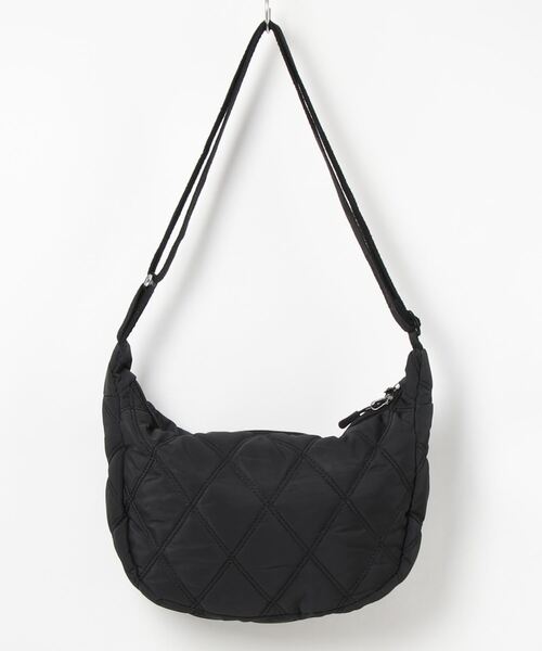 STYLEBLOCK（スタイルブロック）の「キルティングデザインショルダーバッグ（ショルダーバッグ・レディース・ホワイト/ブラック・FREE）」の3枚目の写真