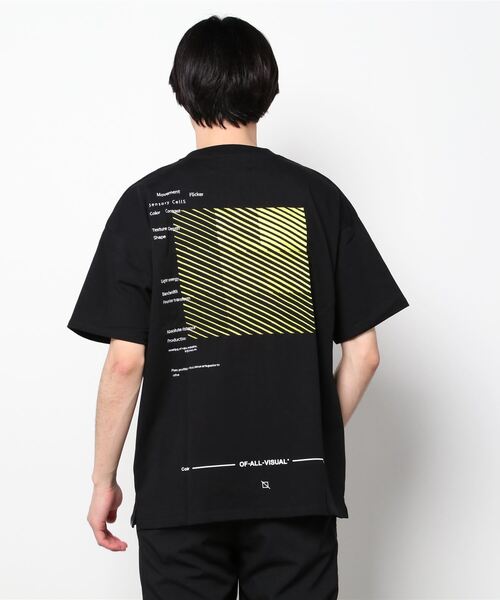 A4A(エーフォーエー)の「A4A/エーフォーエー/BLOCK SST(Tシャツ/カットソー・メンズ・ホワイト/ブラック・FREE)」の1枚目の写真