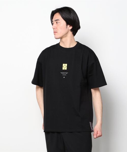 A4A(エーフォーエー)の「A4A/エーフォーエー/BLOCK SST(Tシャツ/カットソー・メンズ・ホワイト/ブラック・FREE)」の5枚目の写真