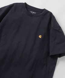 Carhartt WIP（カーハートダブリューアイピー）の「【Carhartt/カーハート】 ワンポイント ブランドロゴ刺繍 半袖Tシャツ/CHASE T-SHIRT（Tシャツ/カットソー・メンズ）」