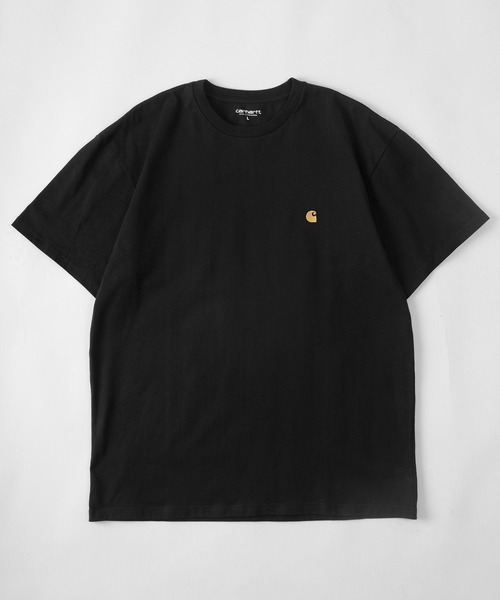 Carhartt WIP(カーハートダブリューアイピー)の「【Carhartt/カーハート】 ワンポイント ブランドロゴ刺繍 半袖Tシャツ/CHASE T-SHIRT(Tシャツ/カットソー・レディース・ホワイト/ライトブルー/ブラック/ネイビー/オリーブ/ピンク/ミント・M/L/XL)」の10枚目の写真