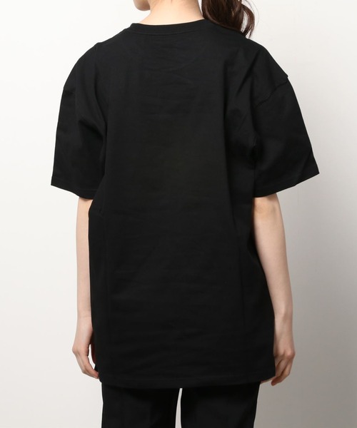 Carhartt WIP(カーハートダブリューアイピー)の「【Carhartt/カーハート】 ワンポイント ブランドロゴ刺繍 半袖Tシャツ/CHASE T-SHIRT(Tシャツ/カットソー・レディース・ホワイト/ライトブルー/ブラック/ネイビー/オリーブ/ピンク/ミント・M/L/XL)」の20枚目の写真