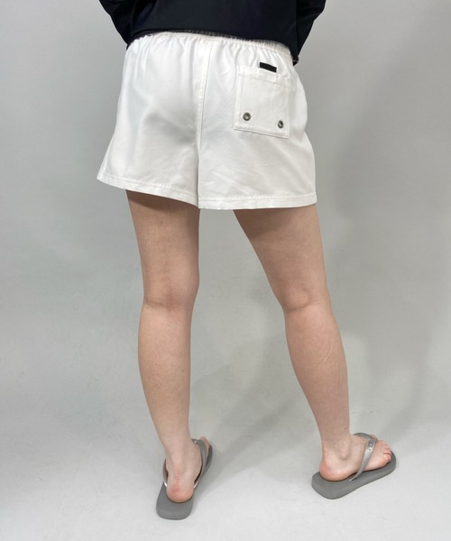 ROXY/ロキシー 水陸両用ショート丈無地ワンポイントロゴショート