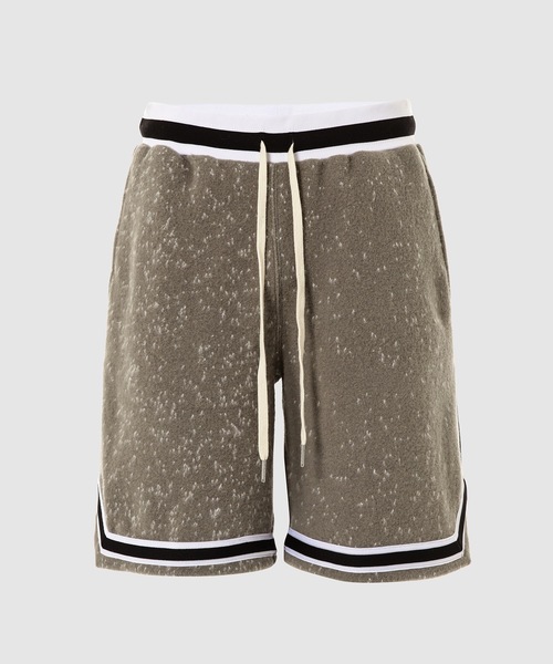 JOHN ELLIOTT(ジョンエリオット)の「Spec Wool Game Shorts(その他パンツ・メンズ・ブルー/グレー系その他・MEDIUM/LARGE)」の1枚目の写真