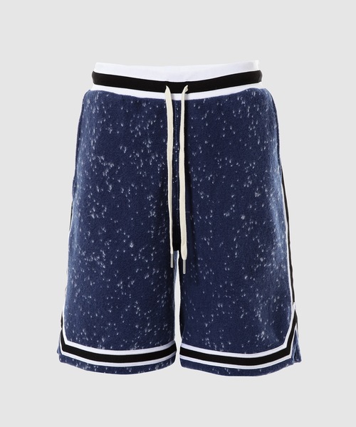 JOHN ELLIOTT(ジョンエリオット)の「Spec Wool Game Shorts(その他パンツ・メンズ・ブルー/グレー系その他・MEDIUM/LARGE)」の2枚目の写真