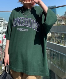 WEGO | WEGO/アクセ付きカレッジ半袖Tシャツ(Tシャツ/カットソー)