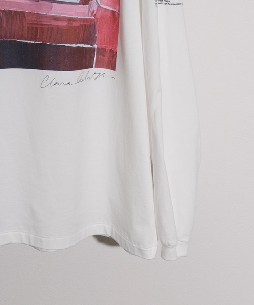 JANESMITH（ジェーンスミス）の「JANESMITH ジェーンスミス / SATURDAYS LONG SLEEVE T-SHIRT グラフィックプリントビッグシルエットロンT / 22WCT-#457S-CA（Tシャツ/カットソー・レディース・ホワイト/ブラック・SMALL/MEDIUM/LARGE/X-LARGE）」の21枚目の写真
